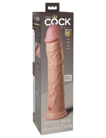 Фаллос King Cock 11" Silicone Dual Density