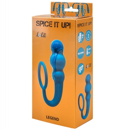 Анальный плаг с кольцом Legend