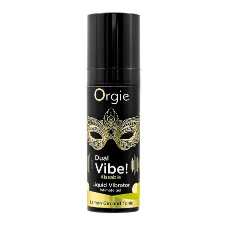 Съедобный гель с вибрацией Orgie DUAL VIBE